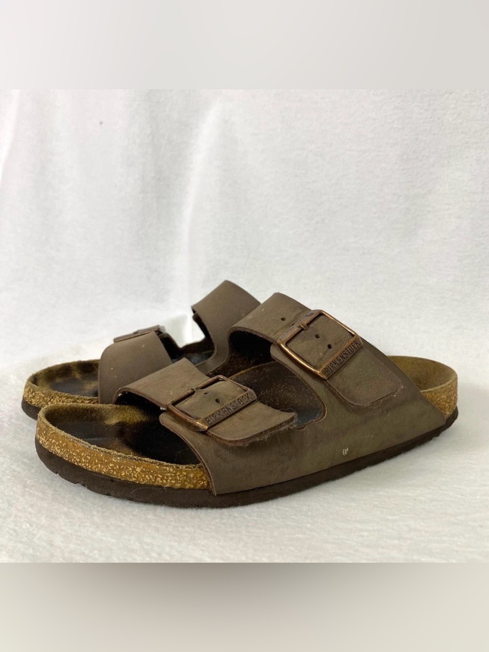 Birkenstock  Arizona Two-Strap Sandals in Dark Brown
